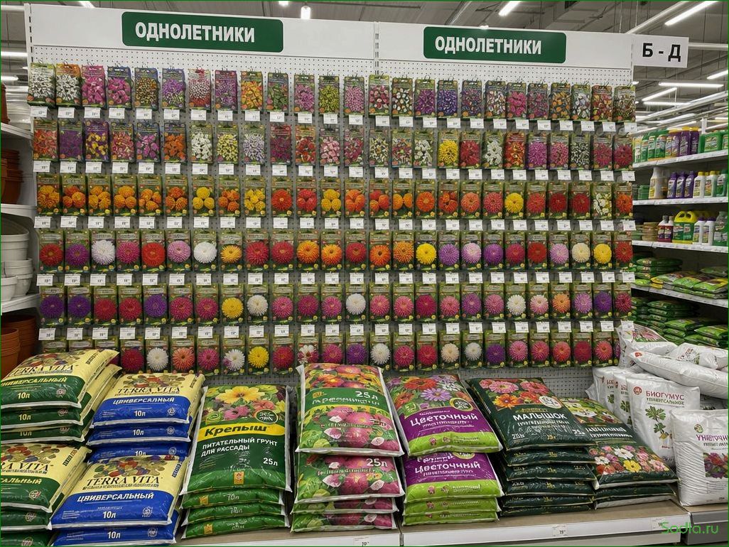 Крупный онлайн-магазин семян для огородников и садоводов